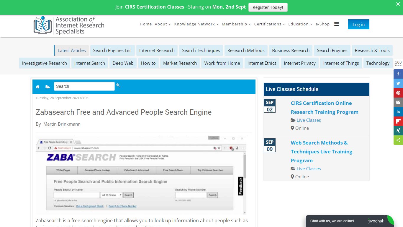 Zabasearch Free and Advanced People Search Engine | AOFIRS